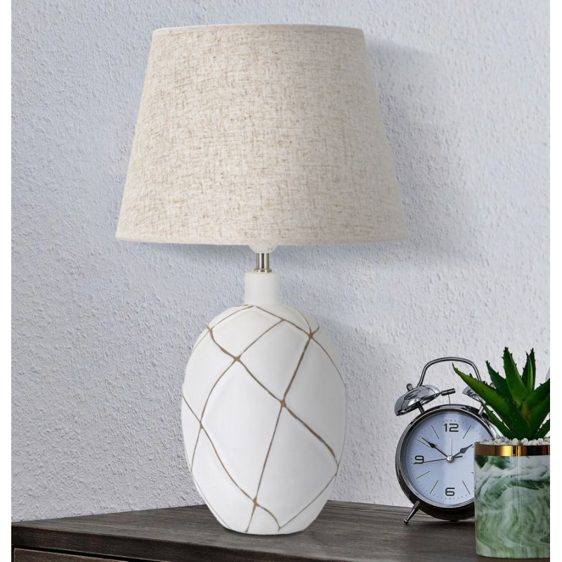 Lampadelle A Da Tavolo Resina Lines cm ø 35x60