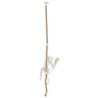 Lampadelle Ario Monkey Bianco cm ø 27x32x60