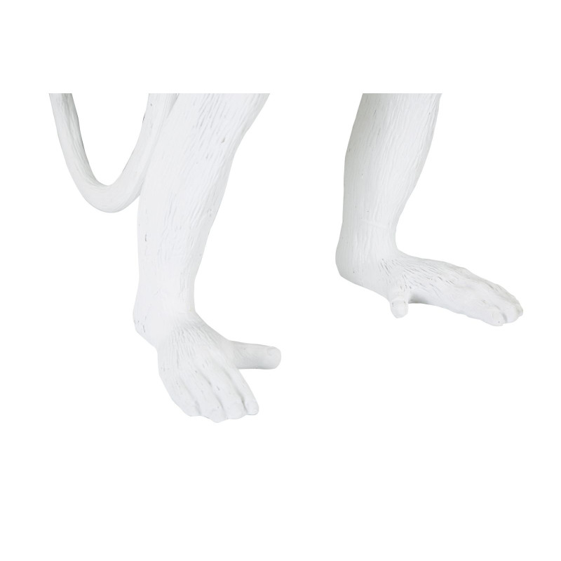 Lampadelle A Da Tavolo Monkey Bianco cm ø 26x34x55
