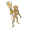 Lampadelle A Da Tavolo Monkey Oro cm ø 26x34x55