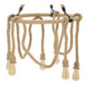 Lampadelle Ario Rope Circle cm ø 64x90