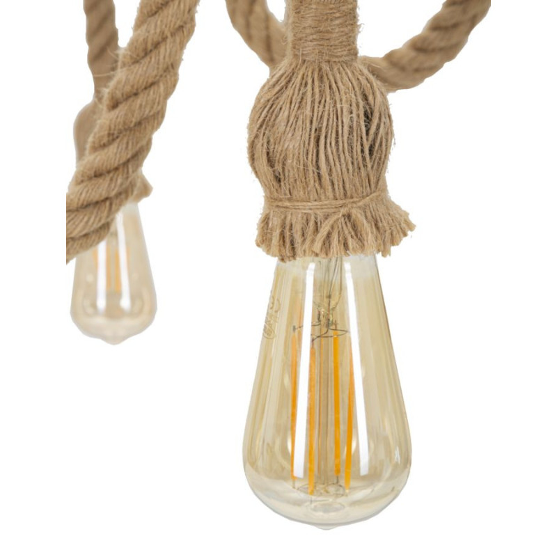 Lampadelle Ario Rope Circle cm ø 64x90