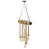 Lampadelle Ario Bamboo/rope cm 80x15x120