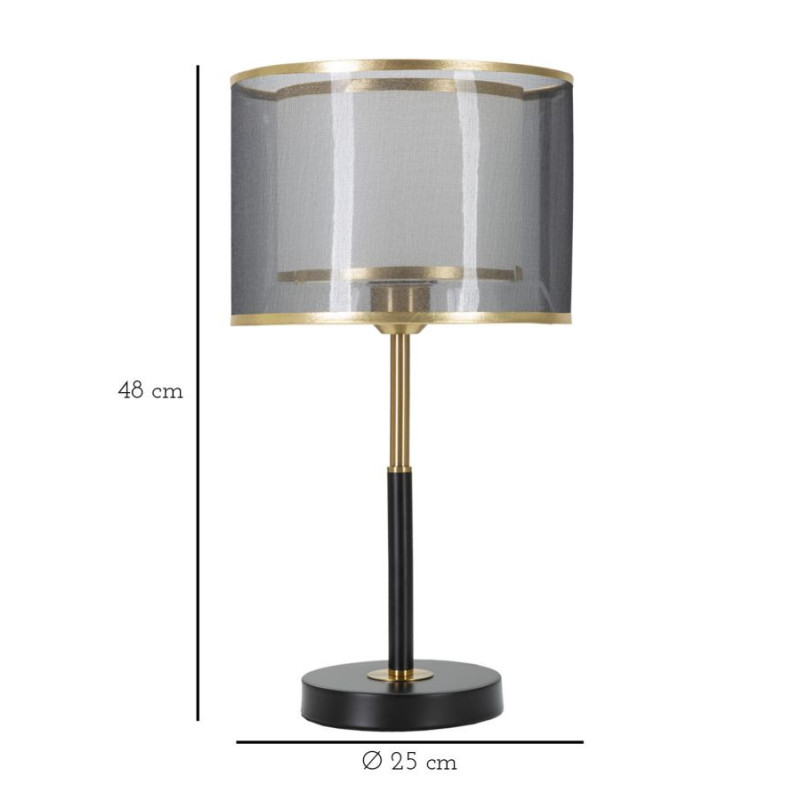 Lampadelle A Da Tavolo Levels cm ø 25x48
