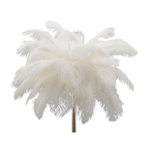 Zoom Lampadelle A Da Terra Palm Bianca cm ø 55x160