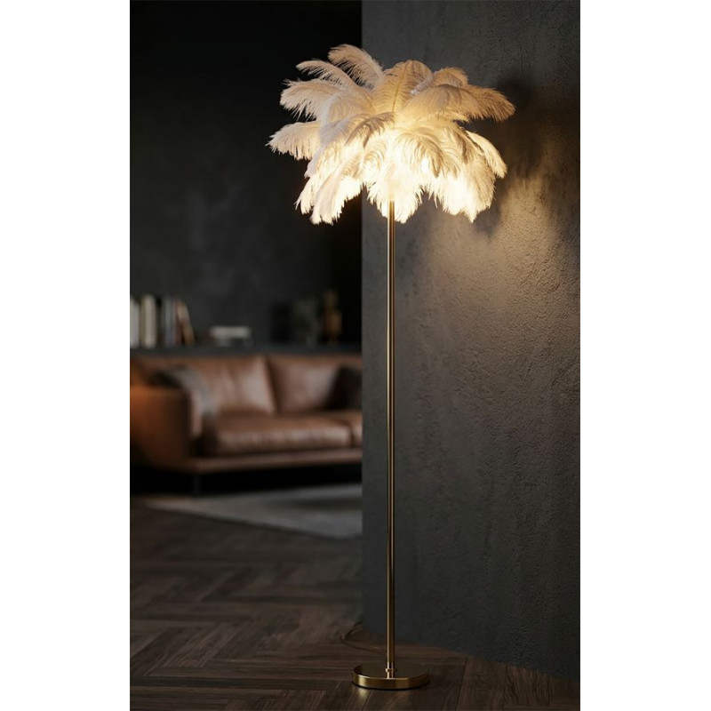 Lampadelle A Da Terra Palm Bianca cm ø 55x160
