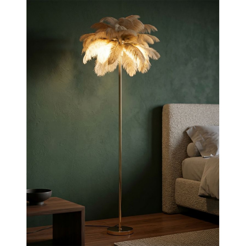 Lampadelle A Da Terra Palm Cammello cm ø 55x160