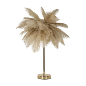 Lampadelle A Da Tavolo Palm Cammello cm ø 55x60