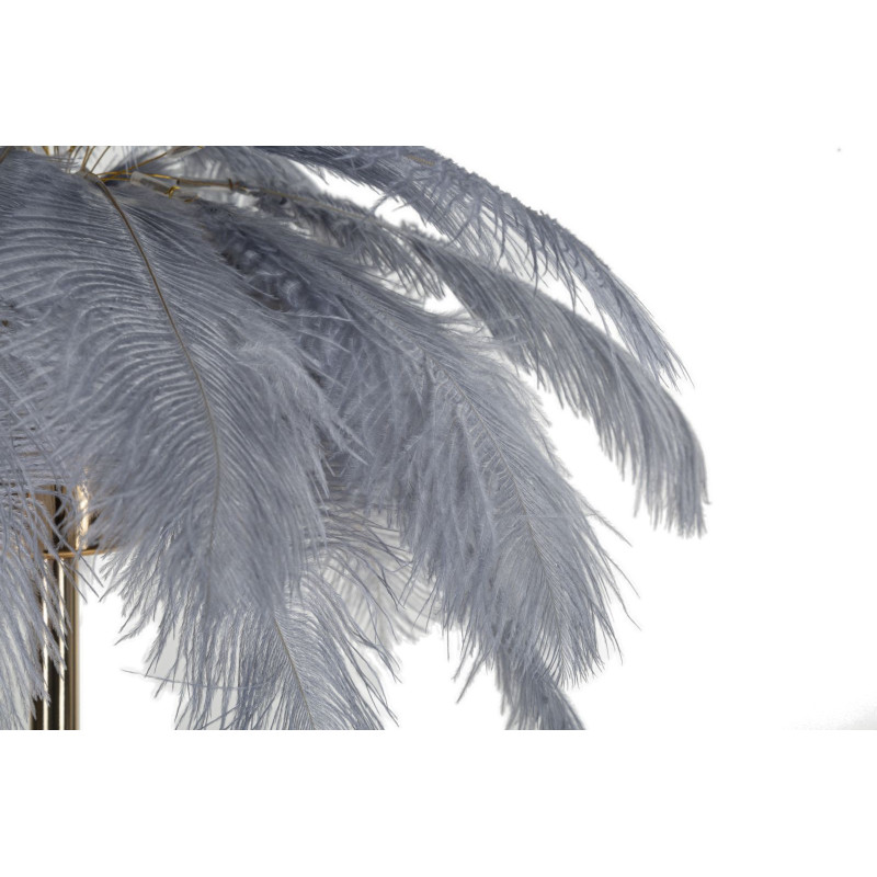 Lampadelle A Da Tavolo Palm Grigia cm ø 55x60