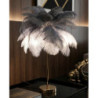 Lampadelle A Da Tavolo Palm Grigia cm ø 55x60