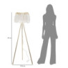 Lampadelle A Da Terra Feather Stand cm ø 46x147
