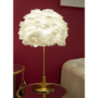 Lampadelle A Da Tavolo Ball Feather cm ø 30x50