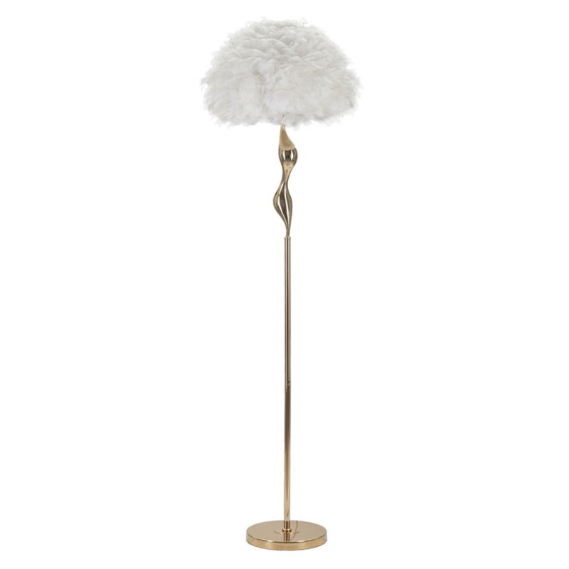 Lampadelle A Da Terra Slim Bianco cm ø 50x165
