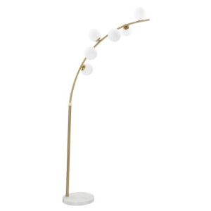 Lampadelle A Da Terra Glamy Arc 6 Luci cm 130x45x220-246
