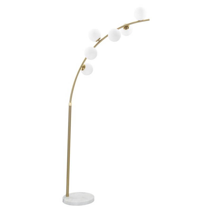 Lampadelle A Da Terra Glamy Arc 6 Luci cm 130x45x220-246