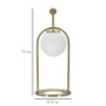Lampadelle A Da Tavolo Glamy Arc -b- cm ø 21x50