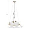 Lampadelle Ario Japan Square cm 45x45x20
