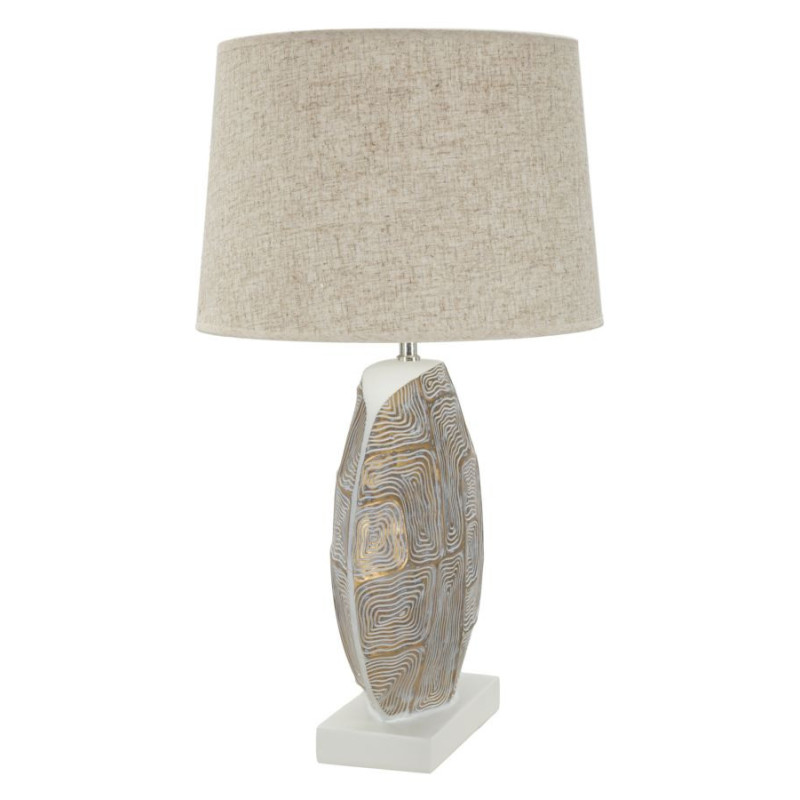 Lampadelle A Da Tavolo Resina Eclips cm ø 38x64