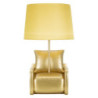 Lampadelle A Da Comodino Midcentury Gialla cm ø 26x46