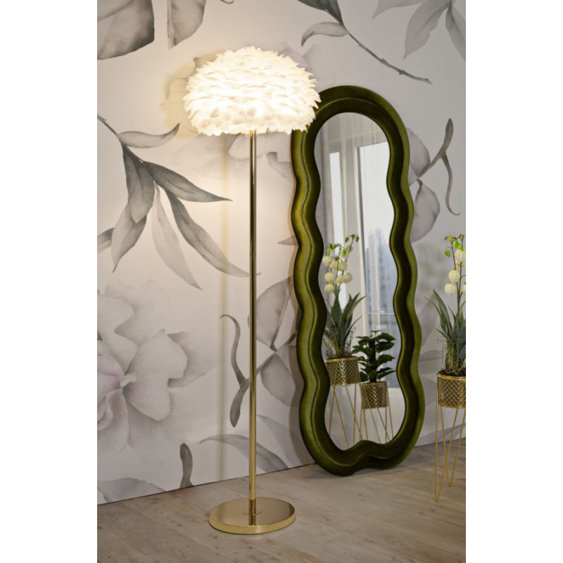 Lampadelle A Da Terra Feathers Slim Bianca cm ø 43x170