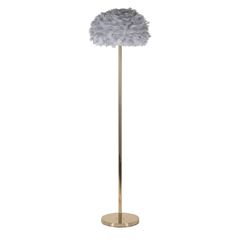 Lampadelle A Da Terra Feathers Slim Grigia cm ø 43x170