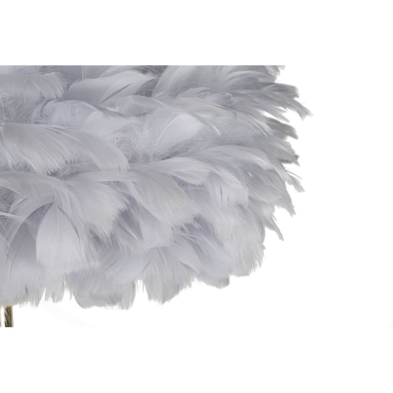 Lampadelle A Da Terra Feathers Slim Grigia cm ø 43x170