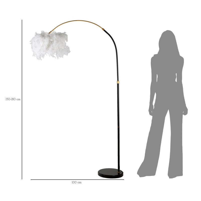 Lampadelle A Da Terra Arc Plur cm 100x150-180