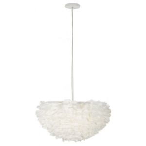 Lampadelle Ario Feather cm ø 60x30 (altezza Con Filo cm 110)