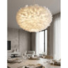 Lampadelle Ario Feather cm ø 60x30 (altezza Con Filo cm 110)