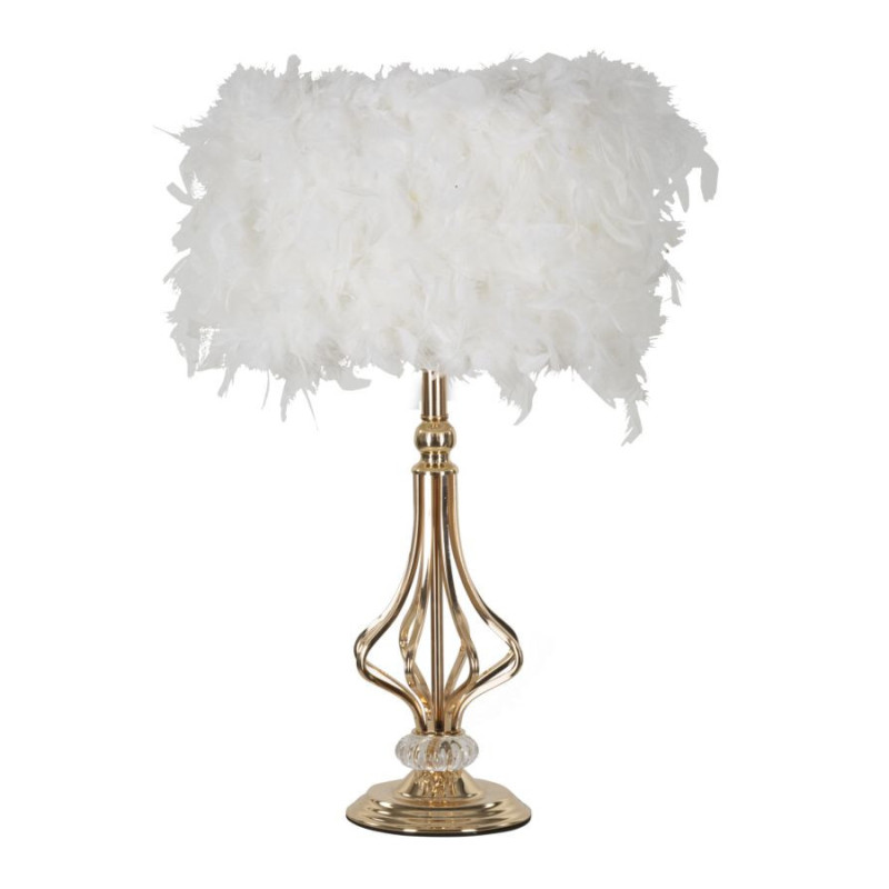 Lampadelle A Da Tavolo Tarty Bianca cm ø 25x54
