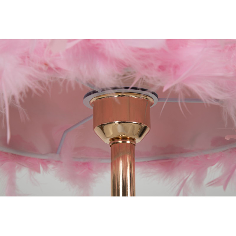 Lampadelle A Da Tavolo Tarty Rosa cm ø 25x54
