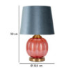 Lampadelle A Da Tavolo Helene Ball cm ø32,5x50