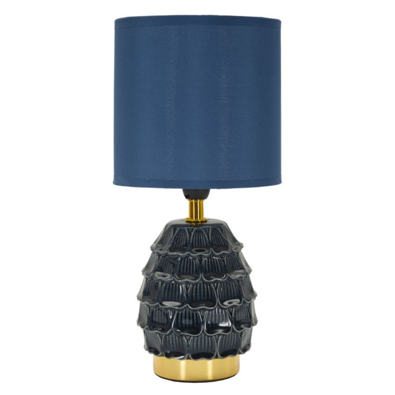 Lampadelle A Da Comodino Pigny Blu cm ø 15x30,5