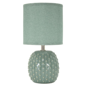 Lampadelle A Da Comodino Pontus Turchese cm ø 14x27
