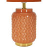 Lampadelle A Da Tavolo Square Arancione cm ø 28x44