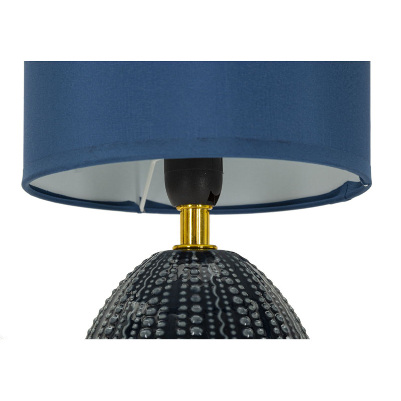 Lampadelle A Da Comodino Flavi Blu cm ø 15x30,5