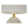 Lampadelle A Da Comodino Flavi Grigia cm ø 15x30,5