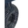 Lampadelle A Da Tavolo Seta Blu cm 28,5x15x43