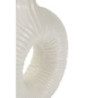 Lampadelle A Da Tavolo Seta Bianca cm 28,5x15x43