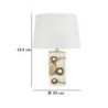Lampadelle A Da Tavolo Florida cm ø30x43,5