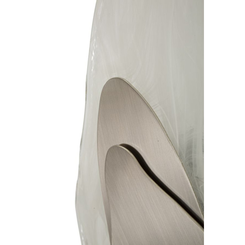 Lampadelle A Da Muro Ocean Silver cm 21x8x31