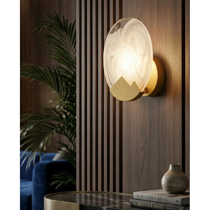 Lampadelle A Da Muro Moon cm ø 20x10