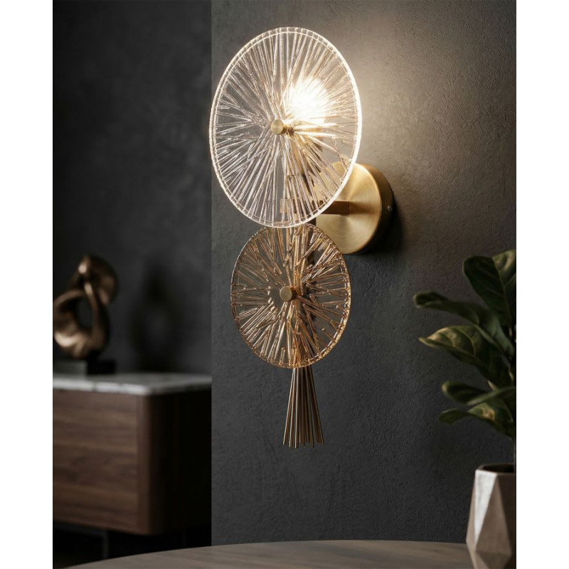 Lampadelle A Da Muro Sunrise cm 20x14x41