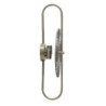 Lampadelle A Da Muro Silvery cm 28x15x54