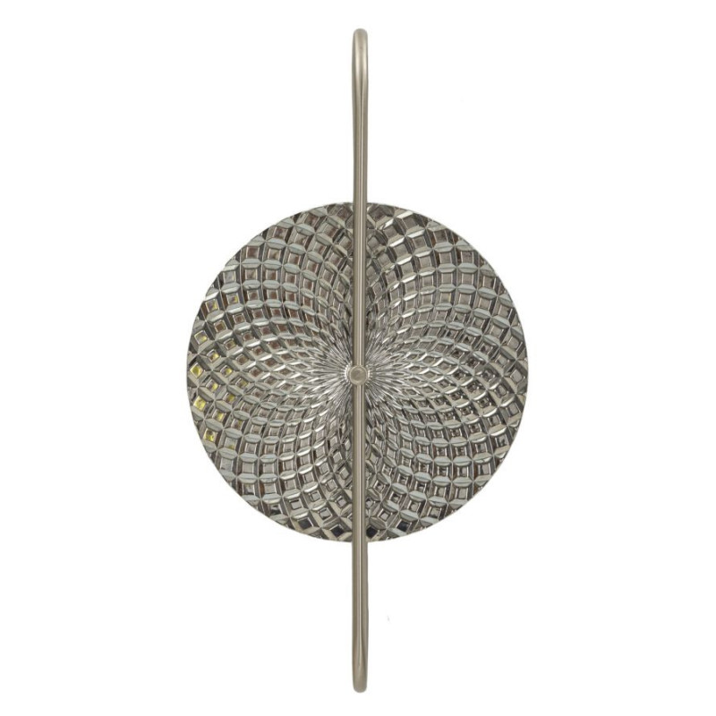 Lampadelle A Da Muro Silvery cm 28x15x54