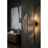 Lampadelle A Da Muro Silvery cm 28x15x54