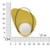 Lampadelle A Da Muro Circly cm 28x17x32