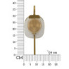 Lampadelle A Da Muro Softy cm 15x14x38