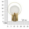 Lampadelle A Da Muro Oklan cm 20x10x29