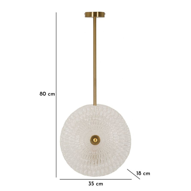 Lampadelle Ario Glassortiti cm 35x18x80